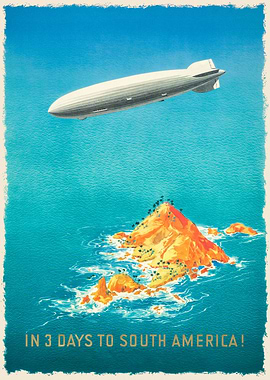 Germany Vintage Poster