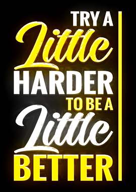 litte harder neon