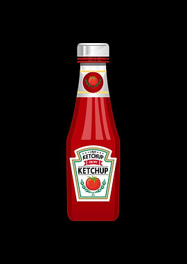 Ketchup Sauce Bottle Gift