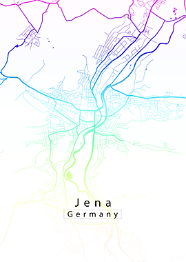 Jena City Map