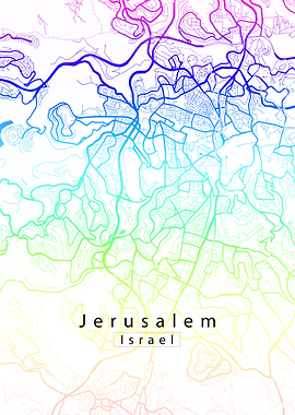 Jerusalem City Map