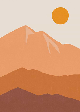 Mount Landscape Minimalist