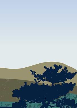 Tropical tree mountain