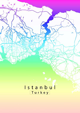 Istanbul City Map