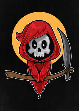 Cute Grim Reaper