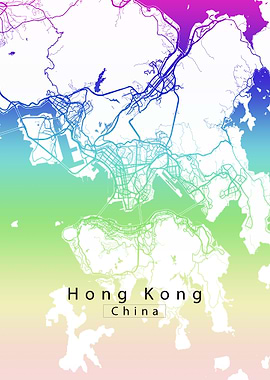 Hong Kong City Map