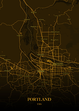 Portland Gold Maps