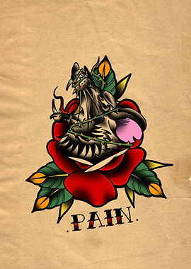 The rat and the rose