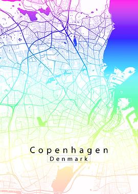Copenhagen City Map