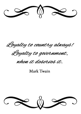 Loyalty to Country
