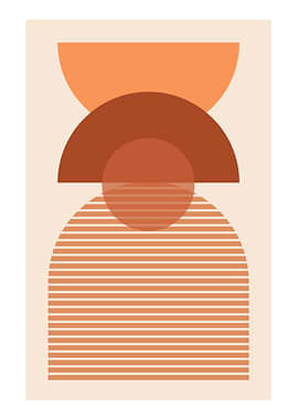 Minimalistic Bauhaus lines