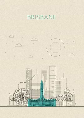 Brisbane Skyline