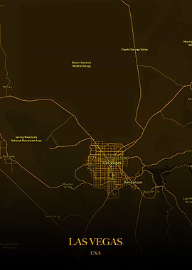 Las Vegas Gold Maps