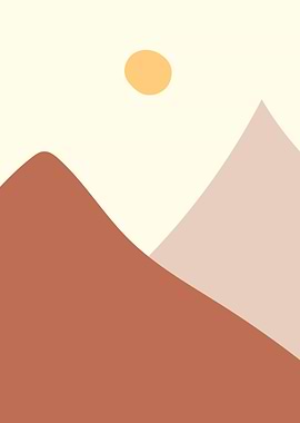 Mountains Terracotta 3