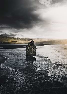 Storm clouds in Iceland