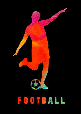 Football Colorfull Sports