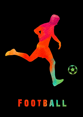 Football Colorfull Sports