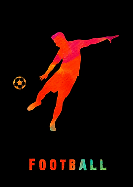 Football Colorfull Sports