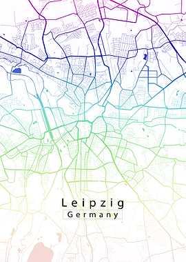 Leipzig City Map