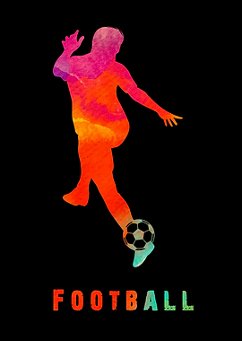 Football Colorfull Sports