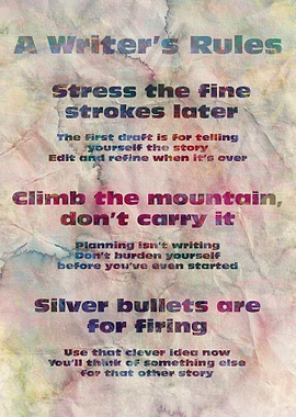 A Writers Rules