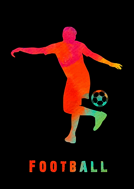 Football Colorfull Sports