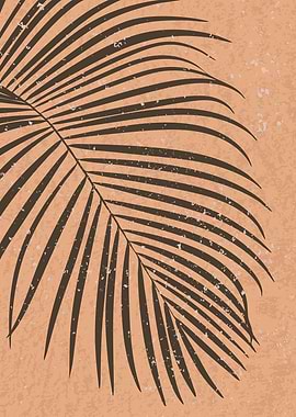 Botanical Palm leaves