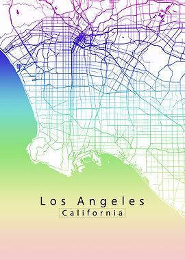 Los Angeles City Map