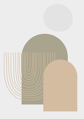 Scandinavian abstract line