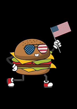 USA Burger 4th of July