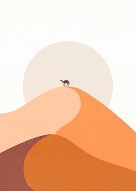 Desert Landscape Minimalis