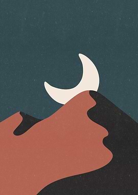 Desert Landscape Minimalis