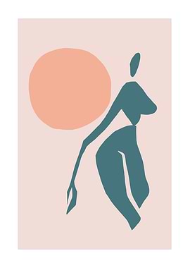 Woman body hand drawings