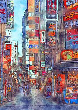 Tokyo Painting