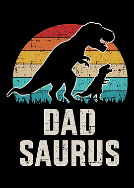 Dadsaurus dad dinosaur vin
