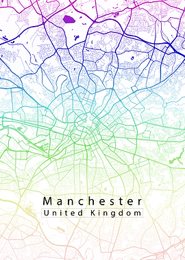 Manchester City Map