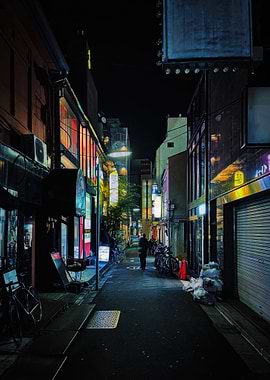 Urban Alley Tokyo Japan