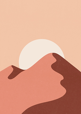 Desert Landscape Minimalis