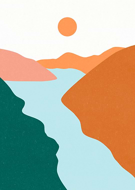 Mount Landscape Minimalist