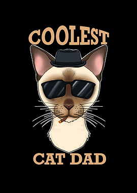 Coolest Burmese Cat Dad