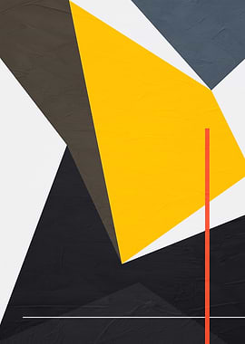 GEOMETRIC ABSTRACT 348A