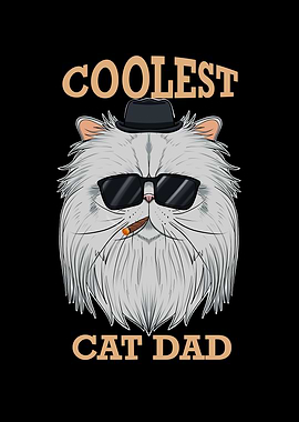 Coolest Persian Cat Dad