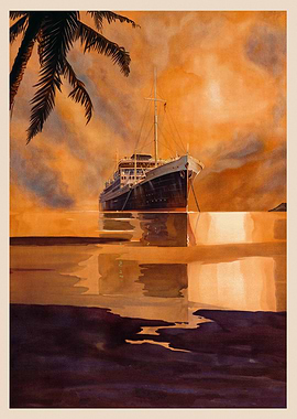 Orient Vintage Poster