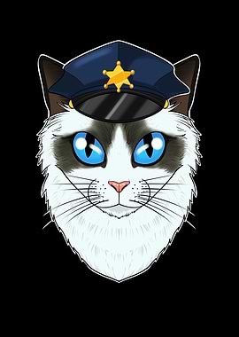 Police Ragdoll Cat