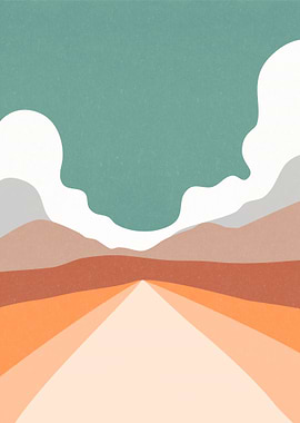 Abstract Route Landscape