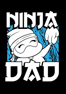 Cute ninja dad