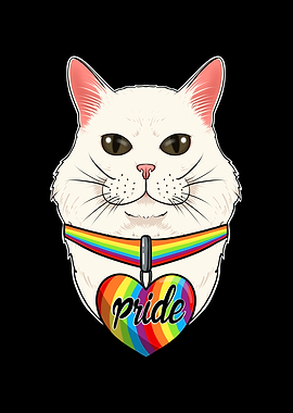 Turkish Angora Cat LGBTQ