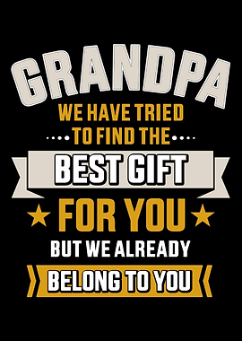 Funny grandpa tried find b