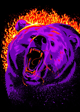 Fire bear