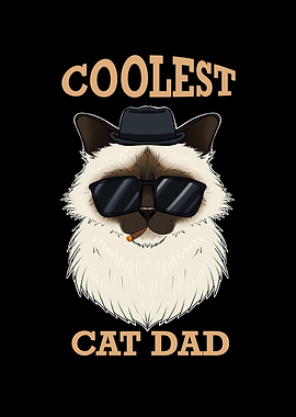 Coolest Birman Cat Dad